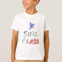 Je Suis Paris I Liebe Paris Textkunst drucken