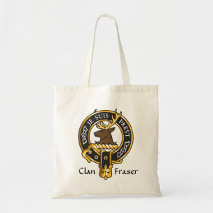 Je Suis Prest - Clan Fraser Wappen Tragetasche