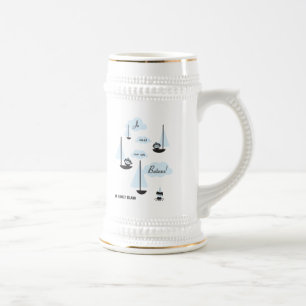 Je suis sur UNOBateau! Bierglas