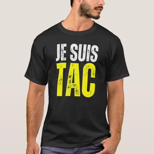 Je Suis TAC - TIC Et TAC Duo Gewittertes Kostüm fü T-Shirt (Vorderseite)