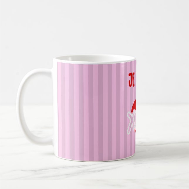 Je t’aime. kaffeetasse (Links)