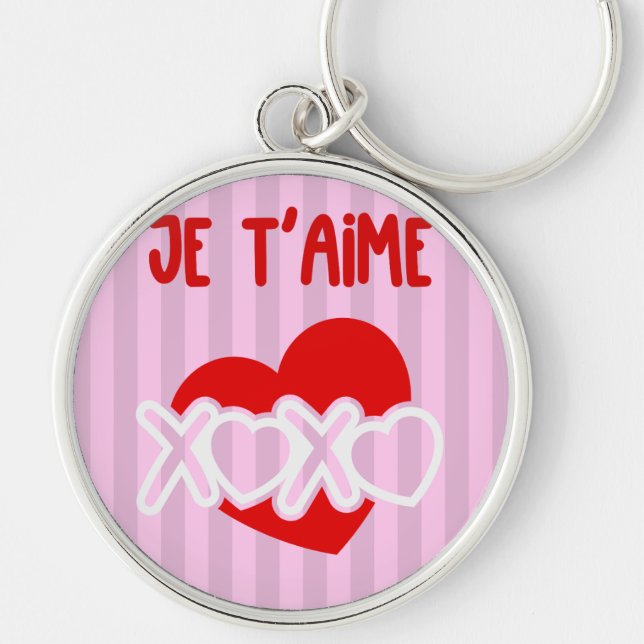 Je t’aime. schlüsselanhänger (Vorne)