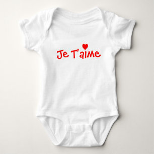 Je T'aime baby Shirt