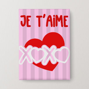 Je t'aime button