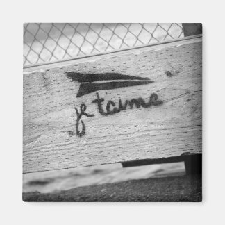 Je T'aime (ich Liebe du) Magnet