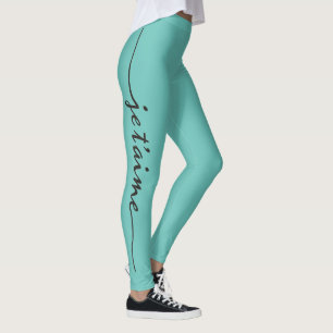 je taime - Ich Liebe Sie auf Französisch 2 Leggings