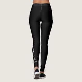 "Je t'aime" is French for "I love you" Elegant Leggings