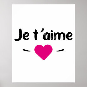 Je taime poster