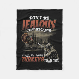 Jealmore Ruf Truthühner Männer Funny Türkei H Fleecedecke