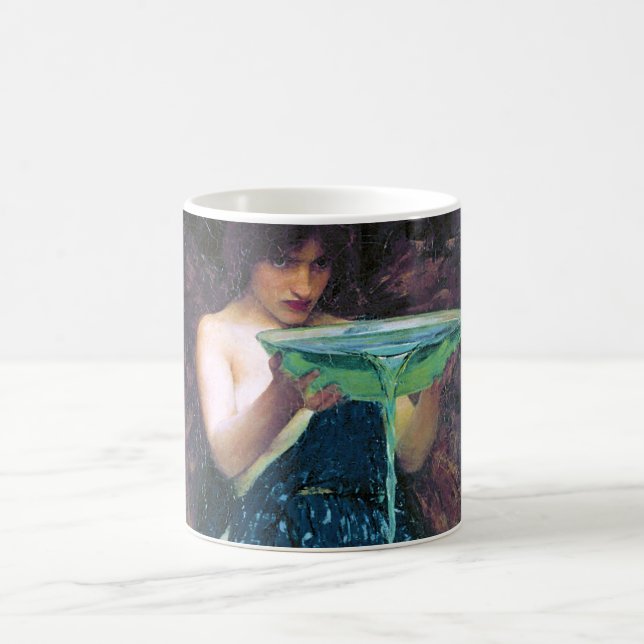 Jealous Circe, John William Waterhouse Kaffeetasse (Mittel)