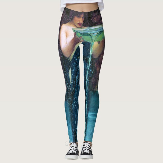 Jealous Circe, John William Waterhouse Leggings (Vorderseite)