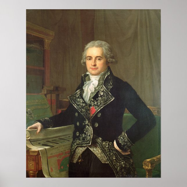 Jean Antoine Chaptal Comte de Chanteloupe Poster (Vorne)