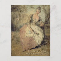Jean-Antoine Watteau CC0588 Rokoko Postcard