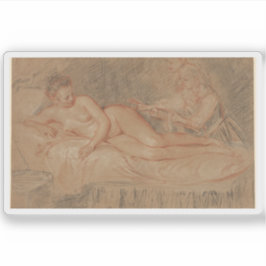 Jean-Antoine Watteau - Die Lösung Aufkleber