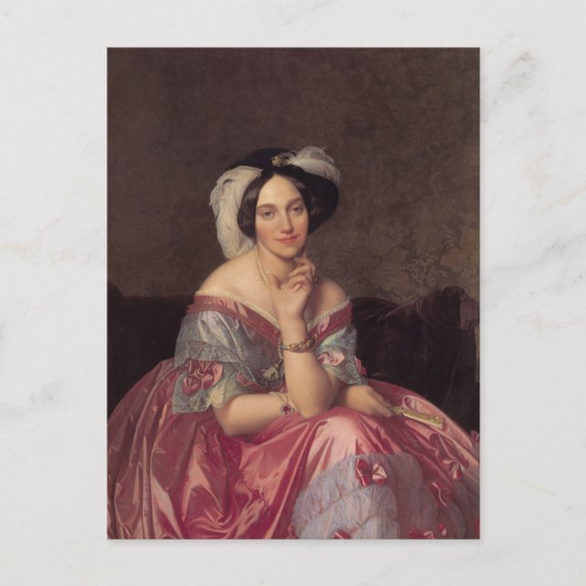 Jean Auguste Ingres Art Postkarte (Vorderseite)