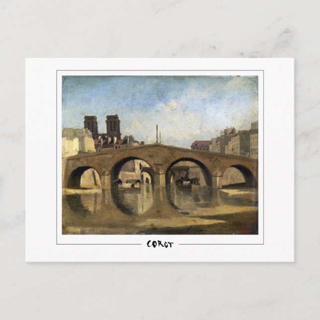 Jean-Baptiste-Camille Corot #141-2 - Fine Art P.. Postkarte (Vorderseite)