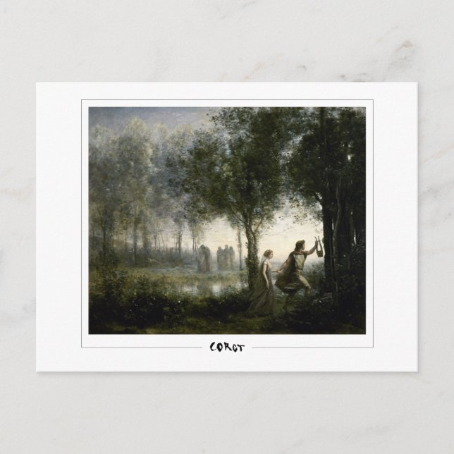 Jean-Baptiste-Camille Corot #14 - Fine Art Postkarte (Vorderseite)