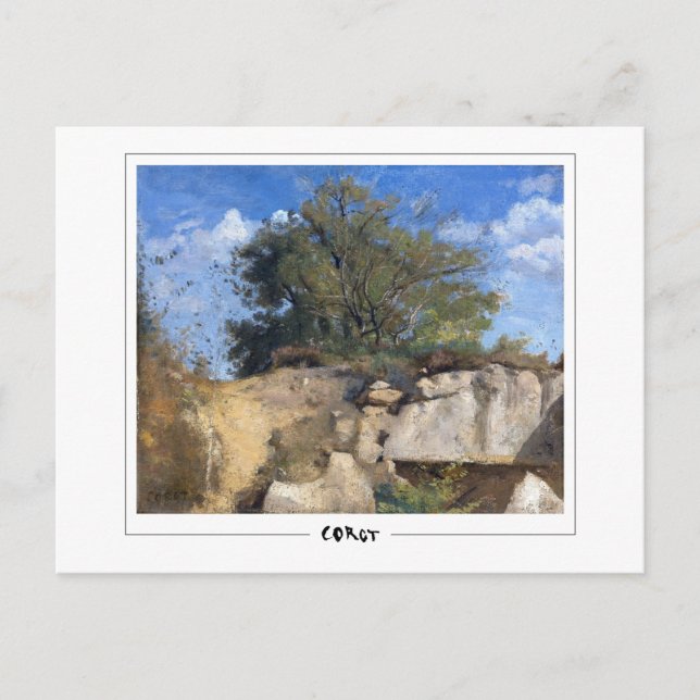 Jean-Baptiste-Camille Corot #201-2 - Fine Art P.. Postkarte (Vorderseite)