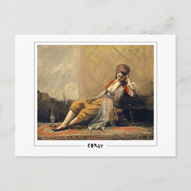 Jean-Baptiste-Camille Corot #231 - Fine Art Pos... Postkarte (Vorderseite)