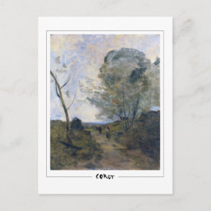 Jean-Baptiste-Camille Corot #24 - Fine Art Post... Postkarte