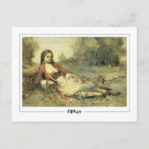 Jean-Baptiste-Camille Corot #251-2 - Kunst P… Postkarte