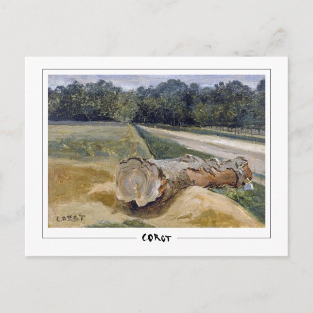 Jean-Baptiste-Camille Corot #369 - Fine Art Pos... Postkarte (Vorderseite)