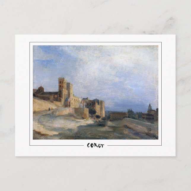 Jean-Baptiste-Camille Corot #373 - Fine Art Pos... Postkarte (Vorderseite)