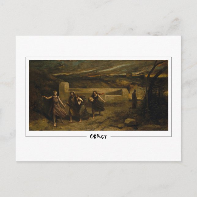Jean-Baptiste-Camille Corot #43 - Fine Art Postkarte (Vorderseite)
