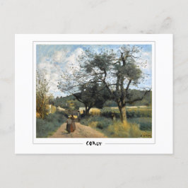 Jean-Baptiste-Camille Corot #56-2 - Fine Art Po... Postkarte