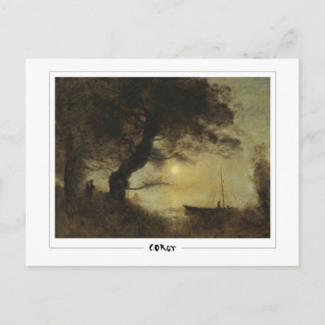 Jean-Baptiste-Camille Corot #611 - Fine Art Postkarte (Vorderseite)