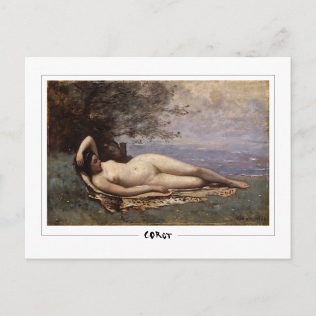 Jean-Baptiste-Camille Corot #620 - Fine Art Postkarte (Vorderseite)