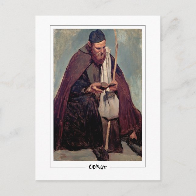 Jean-Baptiste-Camille Corot #76-2 - Fine Art Po... Postkarte (Vorderseite)