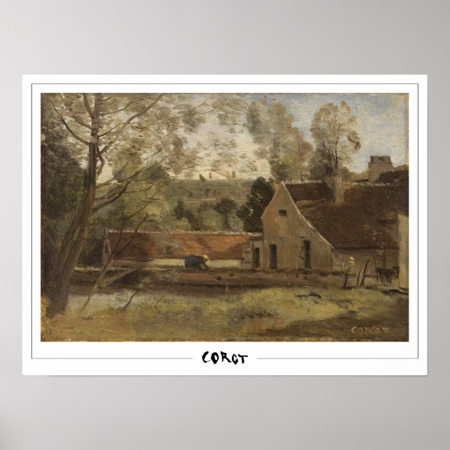 Jean-Baptiste-Camille Corot Art Poster #129 (Vorne)