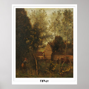 Jean-Baptiste-Camille Corot Kunstposter #143-2 Poster