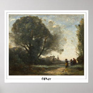 Jean-Baptiste-Camille Corot Kunstposter #825 Poster