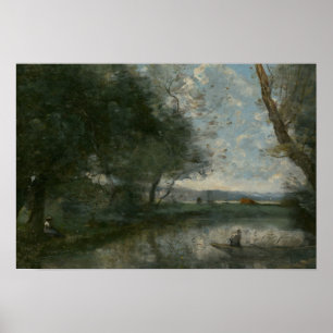 Jean-Baptiste-Camille Corot - Landschaft Poster