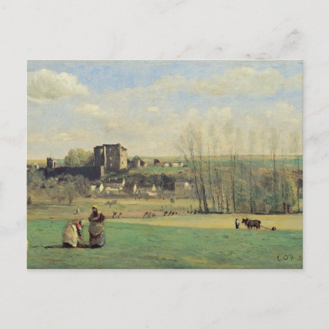 Jean-Baptiste-Camille Corot - Landschaft Postkarte (Vorderseite)