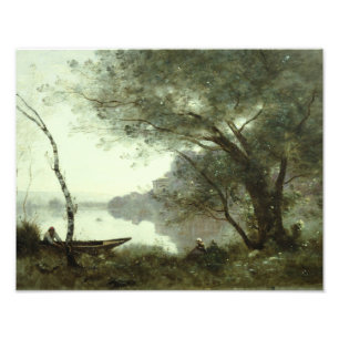 Jean-Baptiste-Camille Corot - The Boatman Fotodruck