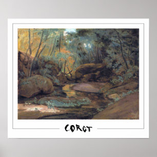 Jean-Baptiste-Camille Corot Zedign Art Poster #391