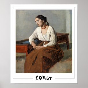 Jean-Baptiste-Camille Corot Zedign Kunstposter #35 Poster
