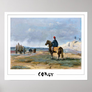 Jean-Baptiste-Camille Corot Zedign Kunstposter #76 Poster