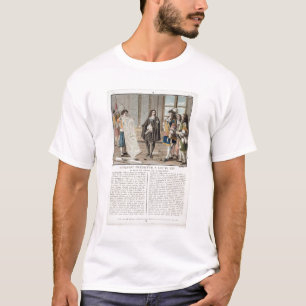 Jean Baptiste Colbert (1619-83) stellt die Karte O T-Shirt