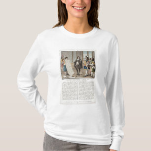 Jean Baptiste Colbert (1619-83) stellt die Karte O T-Shirt