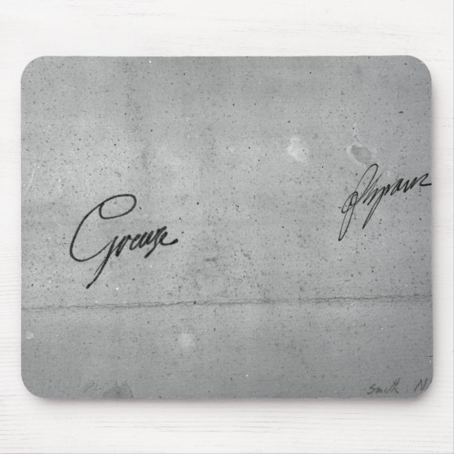 Jean-Baptiste Greuzes Unterzeichnung Mousepad (Vorne)