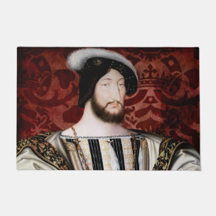 Jean Clouet - Francois I, König von Frankreich Fußmatte