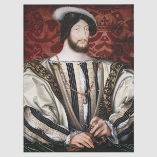 Jean Clouet - Francois I, König von Frankreich Seidenpapier