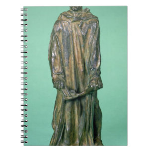 Jean d'Aire, von den Burghers von Calais (Bronze) Notizblock