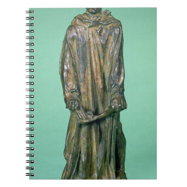 Jean d'Aire, von den Burghers von Calais (Bronze) Notizblock (Vorderseite)