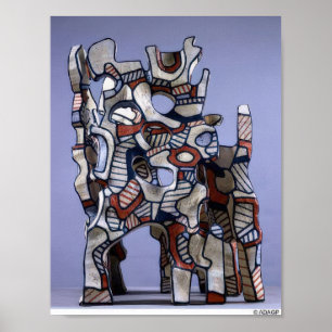 Jean Dubuffet The Cosmorama IV - Art Brut Von Jean Poster