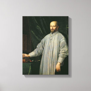 Jean Duvergier de Hauranne Abbot of Leinwanddruck